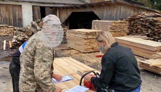 На двох пилорамах на Рівненщині виявили п`ять нелегальних працівників
