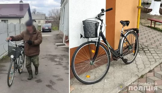 Поліцейські викрили на крадіжці велосипеда жителя Рівненського району
