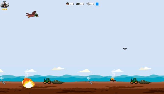 Birds Attack 2022: розроблено гру про бойового качура, який нищить рашистів
