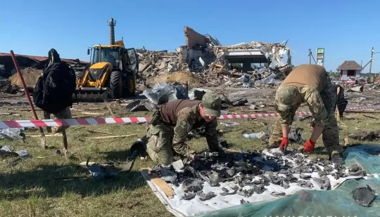 Поліцейські збирають докази воєнного злочину на Рівненщині