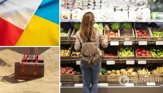 Зернове ембарго – Україна у відповідь заборонить овочі та фрукти з Польщі