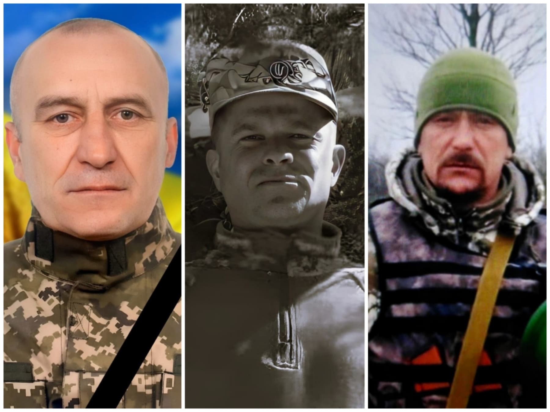 Ви зараз переглядаєте На війні загинули троє захисників з Рівненщини