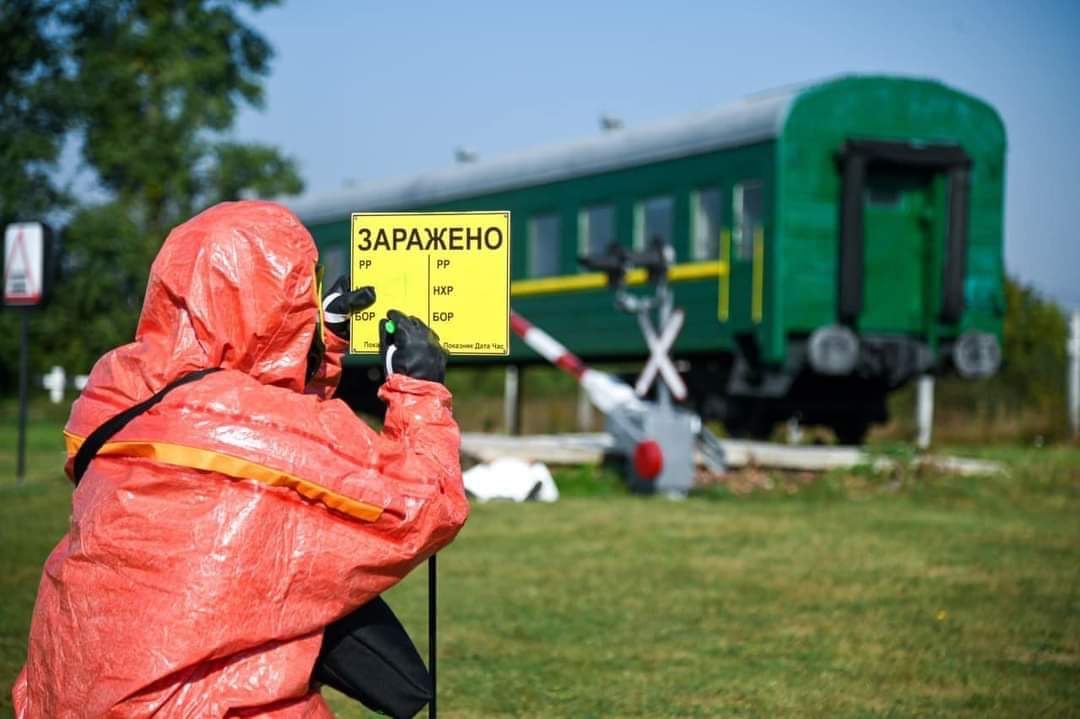 Ви зараз переглядаєте На Рівненщині провели навчання на випадок хімічної загрози