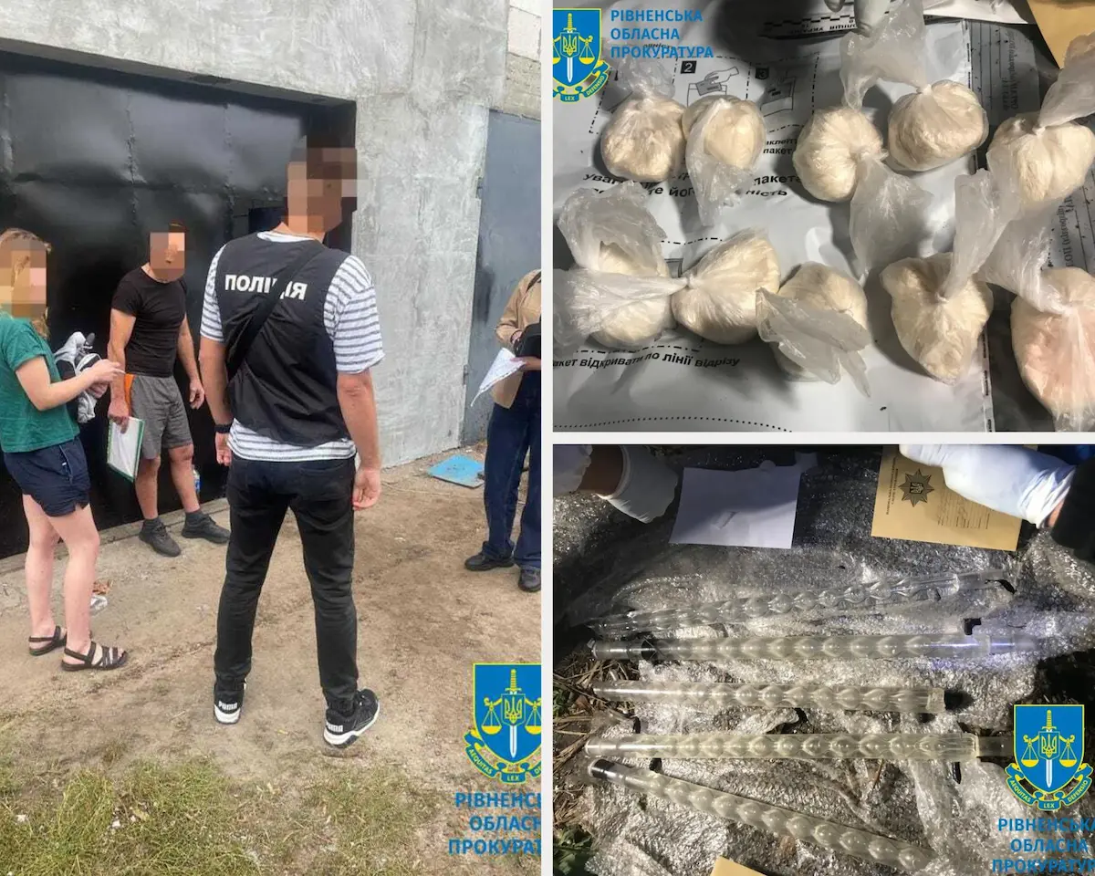 Ви зараз переглядаєте На Дубенщині правоохоронці викрили «польову» нарколабораторію, вилучили амфетаміну на понад 1 млн грн