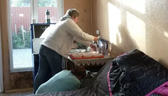 У Рівному запрацювала кімната обігріву