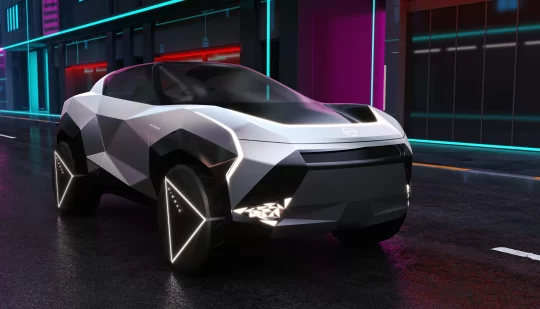Створений для художників: Nissan представив концепт електричного кросовера Hyper Punk