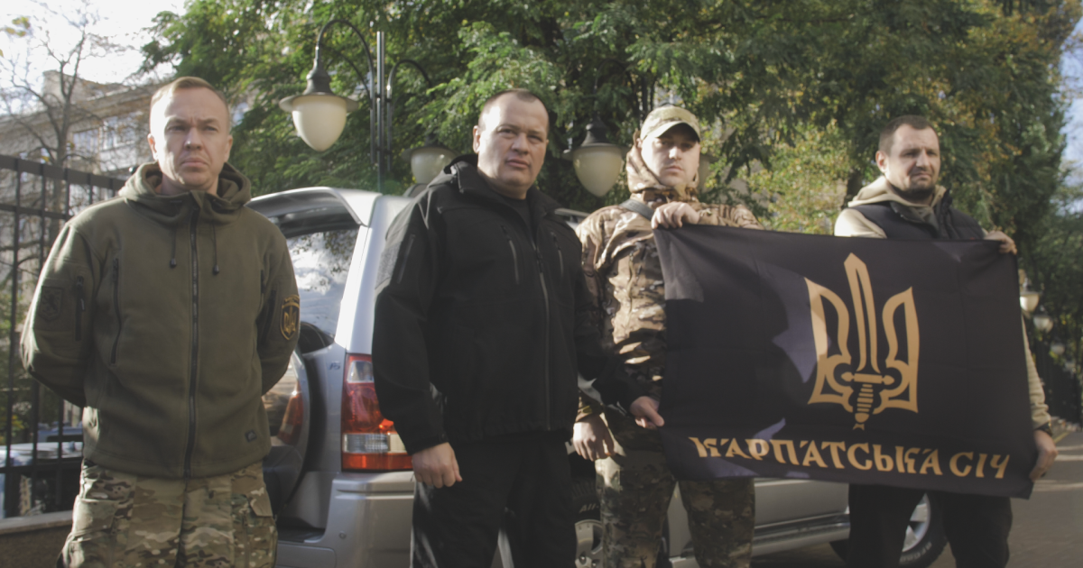 Ви зараз переглядаєте Батальйон «Карпатська Січ» отримав ще один автомобіль від «Української команди»