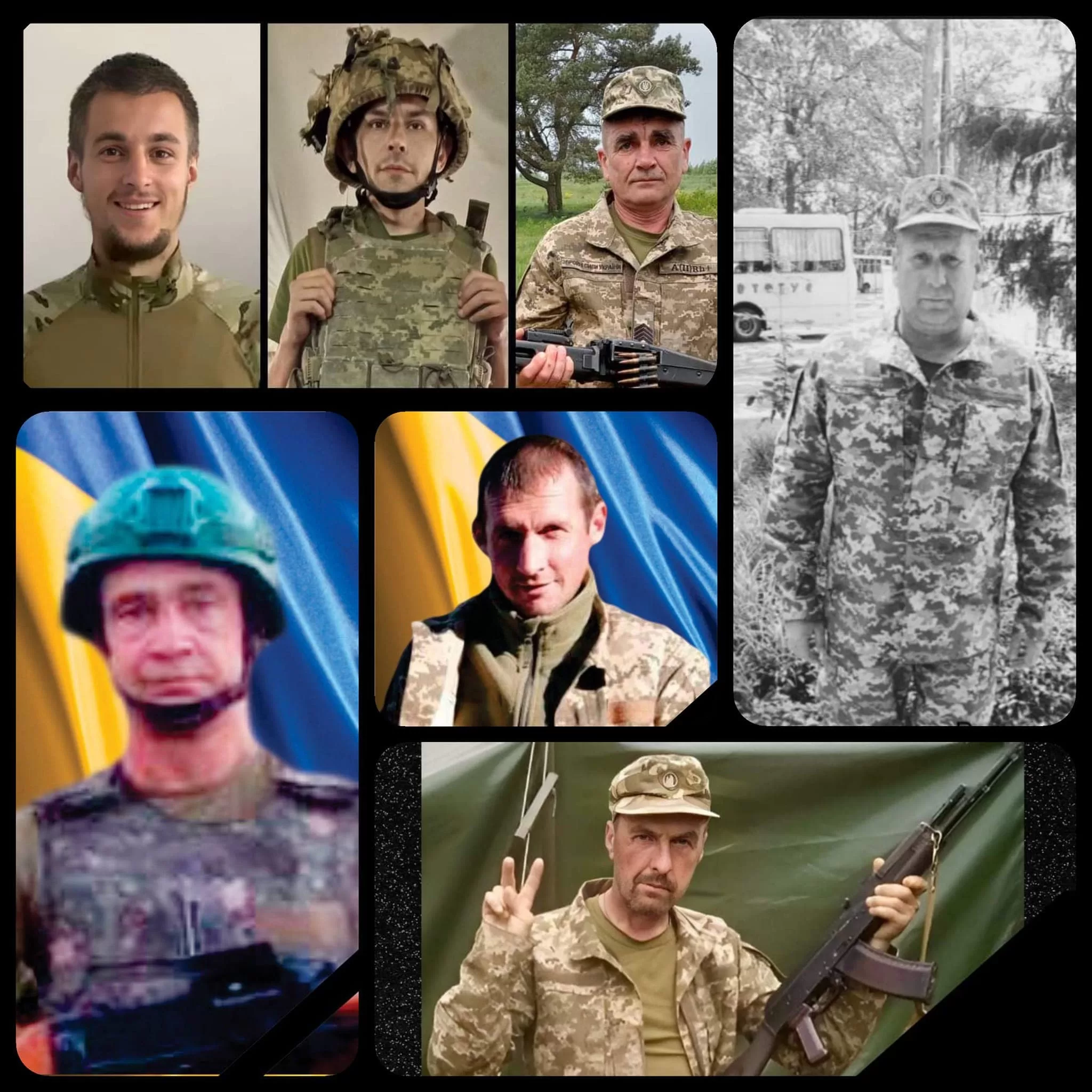 Ви зараз переглядаєте На Рівненщині попрощались із сімома Захисниками