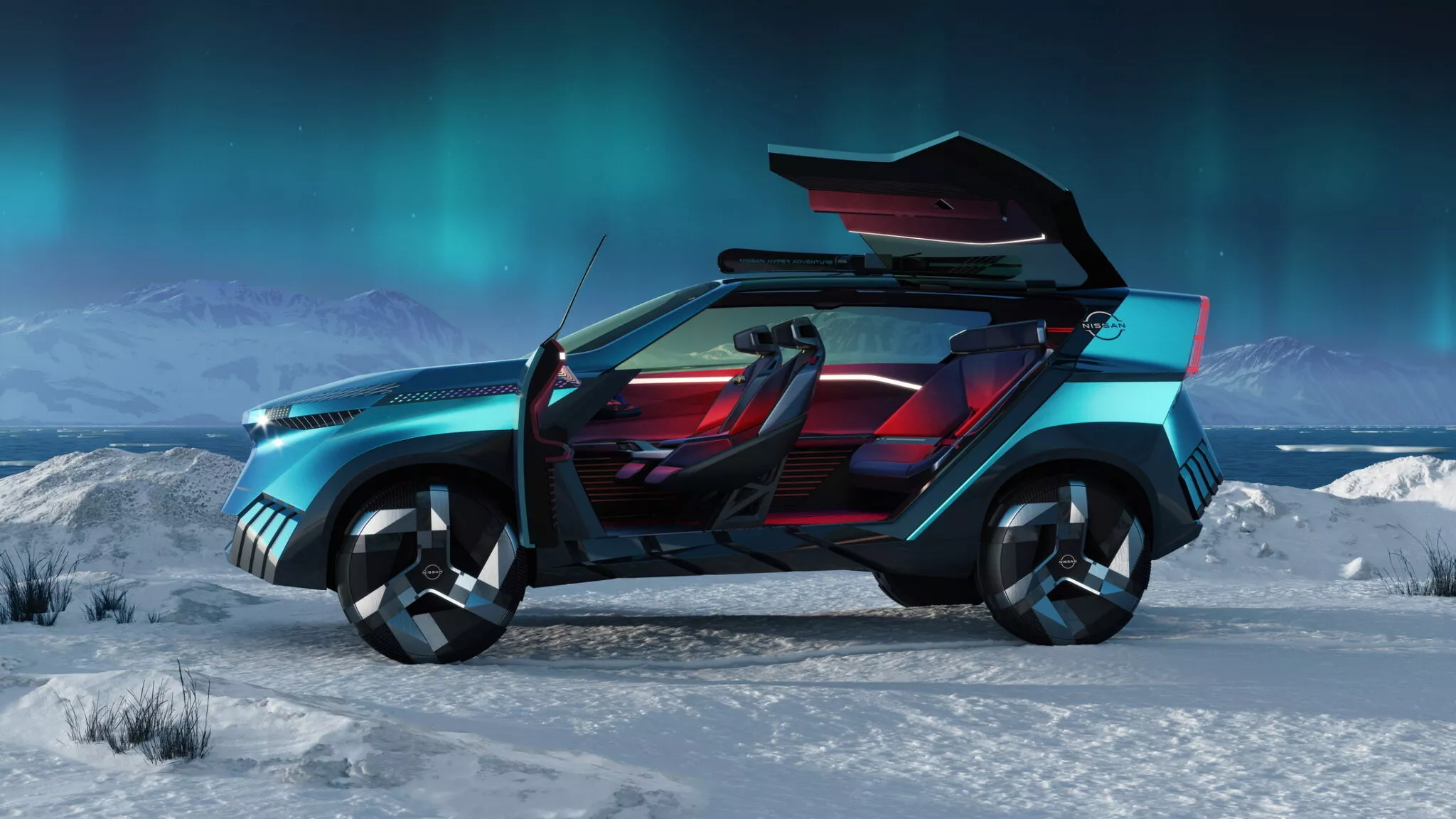 Ви зараз переглядаєте Nissan представив електричний кросовер Hyper Adventure