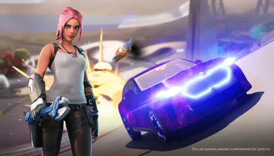 Новий електромобіль BMW iX2 з’явився у комп’ютерній грі Fortnite