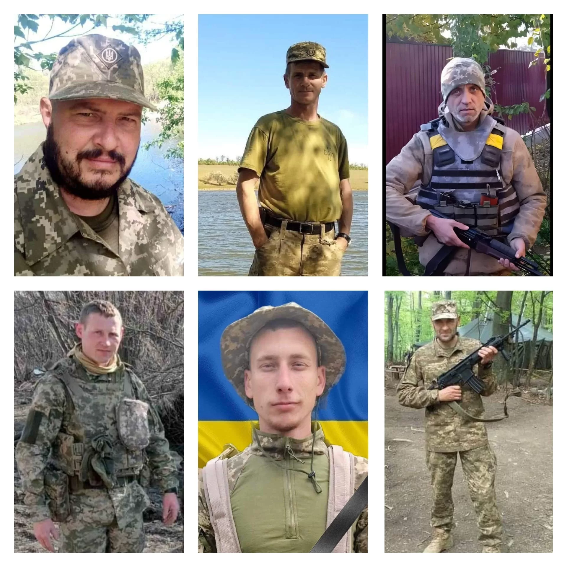 Ви зараз переглядаєте Шестеро Героїв-захисників з Рівненщини загинули у боях за Україну