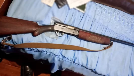Поліцейські вилучили заряджену зброю під час опрацювання виклику про домашнє насильство