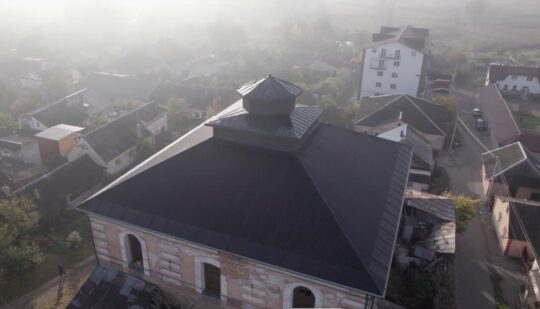 У Дубні відновили дах Великої синагоги XVI століття