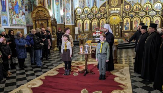 У Рівне привезли Віфлеємський вогонь миру