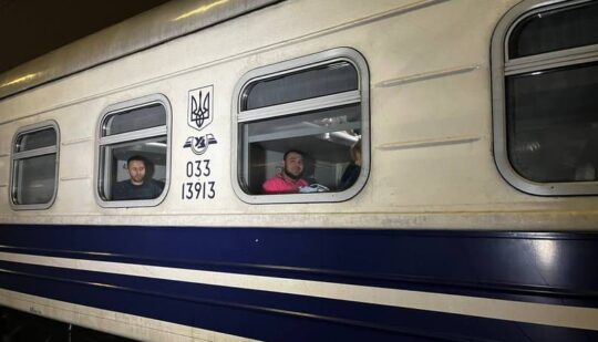 З Дніпра до Хелма вирушив перший потяг через Рівне
