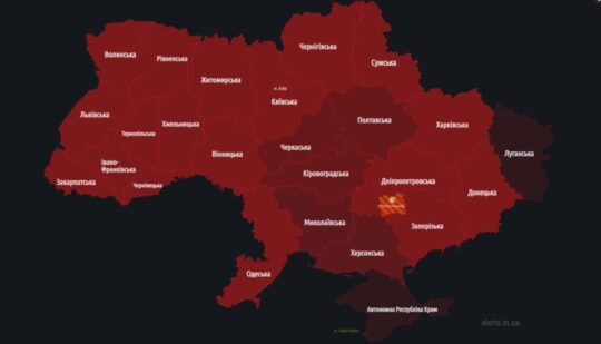 Повітряні сили закликали реагувати на тривоги у Новий рік