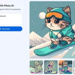 ШІ-генератор зображень Meta доступний як окремий сайт