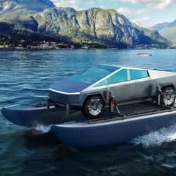 Перетворить Cybertruck на човен: Tesla готує незвичний набір “водних” аксесуарів