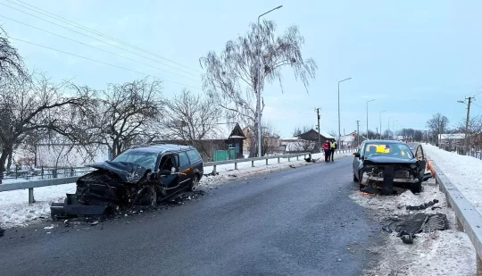 Один з водіїв потрапив до реанімації унаслідок ДТП