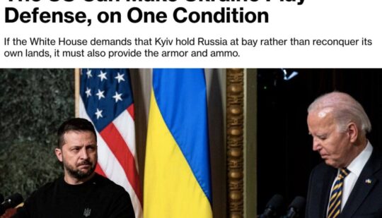 Україна має відмовитися від наступу та стати в оборону