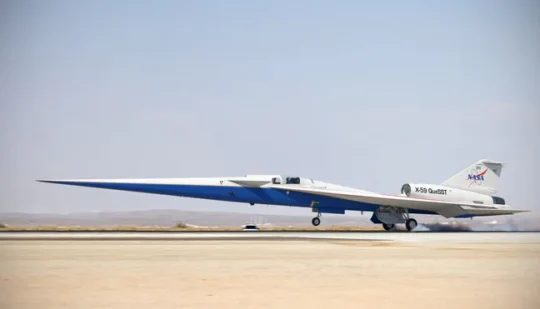 NASA презентує новий “тихий” надзвуковий літак X-59 12 січня