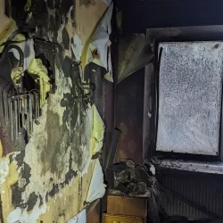 Пожежа в Дубно: рятувальники врятували чоловіка та евакуювали 15 осіб з багатоквартирного будинку
