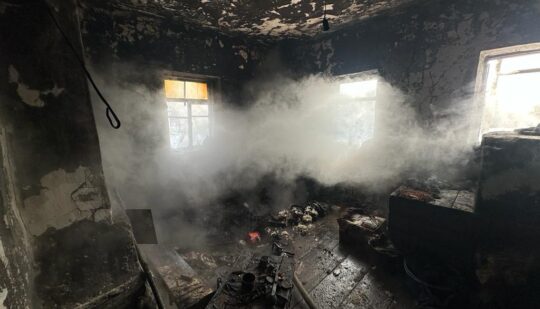 У Сарненському районі під час пожежі згорів чоловік