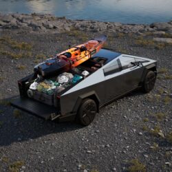 Відео дня: електричний пікап Tesla Cybertruck вперше занурили у воду