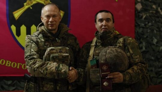 Військовослужбовець з Рівненщини отримав відзнаку “За особисту хоробрість” 