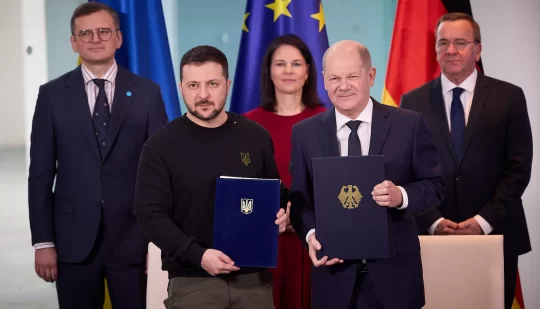 Зеленський і Шольц підписали двосторонню безпекову угоду