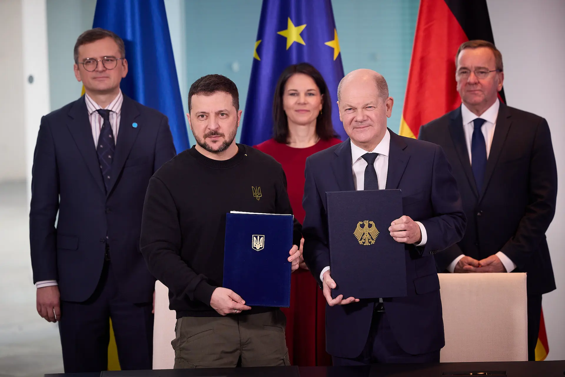 Ви зараз переглядаєте Зеленський і Шольц підписали двосторонню безпекову угоду