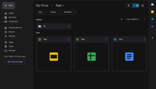 Google Диск нарешті отримує темний режим