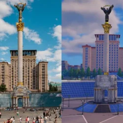 У грі Fortnite відтворили київський Майдан Незалежності