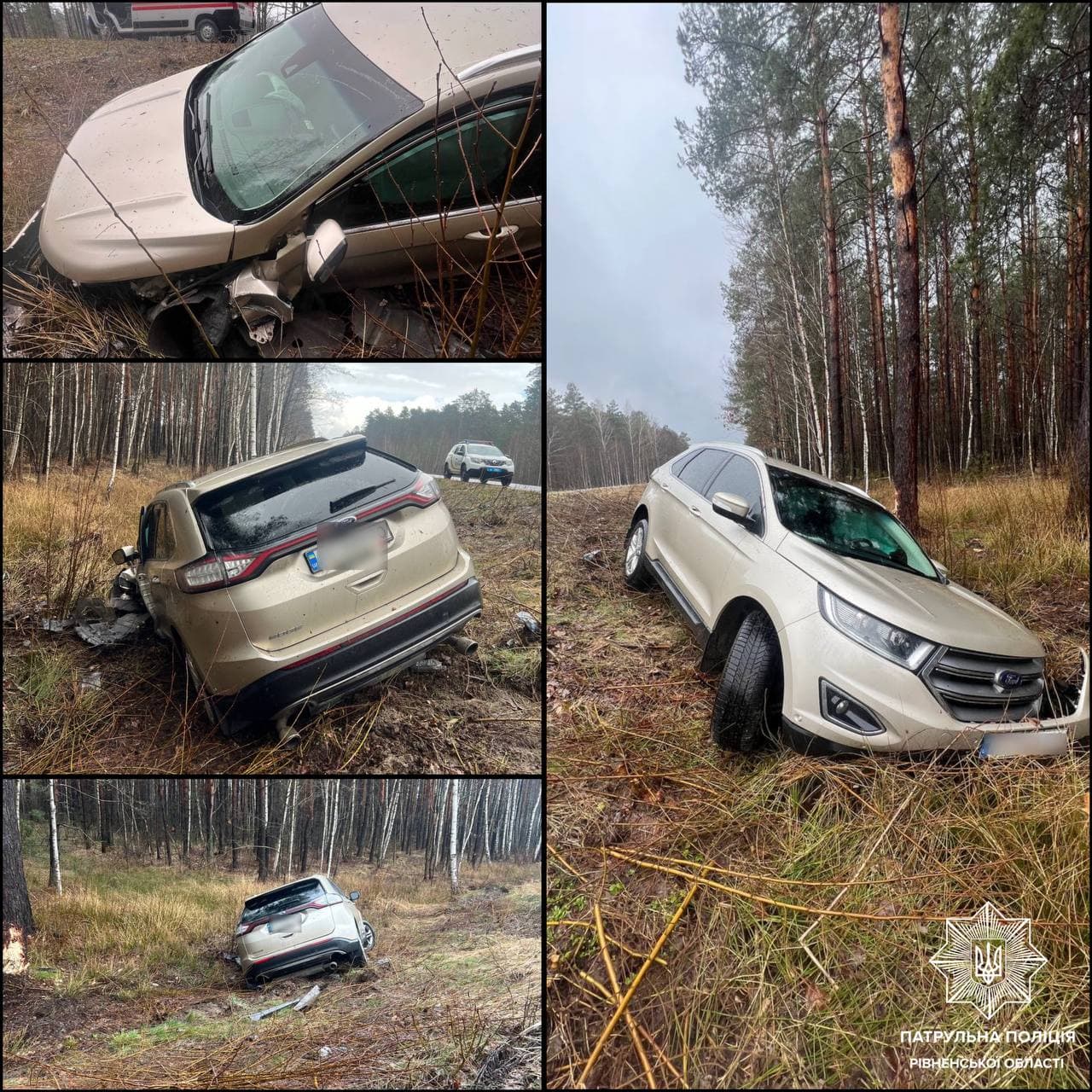Ви зараз переглядаєте На Сарненщині водій, якому стало погано, спричинив ДТП