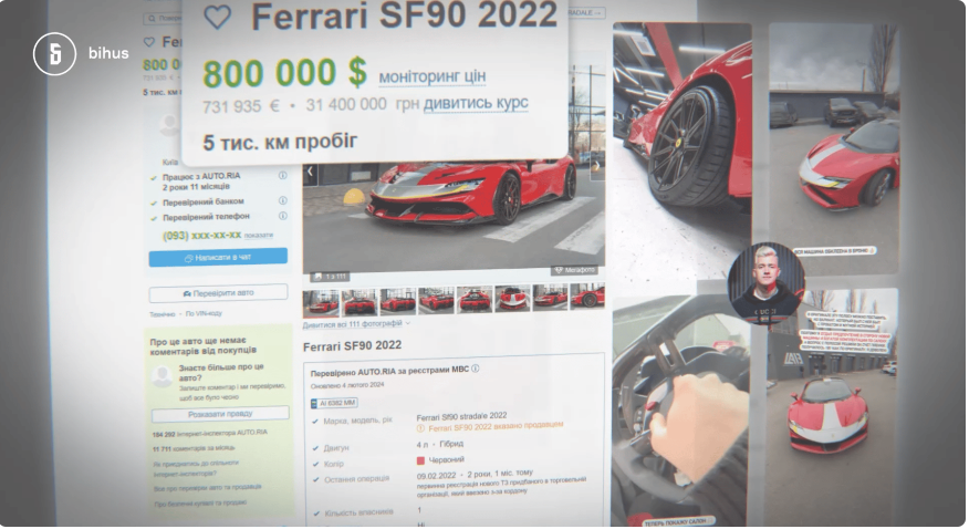 Ви зараз переглядаєте Власники Ferrari, Rolls-Royce та інших елітних авто звільнені від “податку на розкіш” – аналіз Bihus.Info