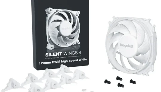 be quiet! представила нові білі вентилятори Silent Wings