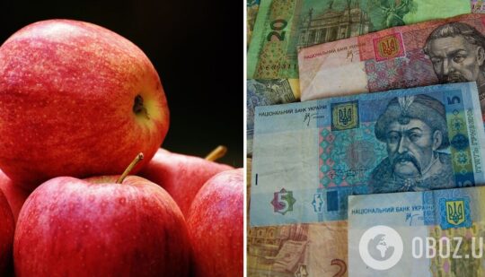 Ціни на продукти на ринку – в Україні подорожчали яблука – скільки коштують яблука