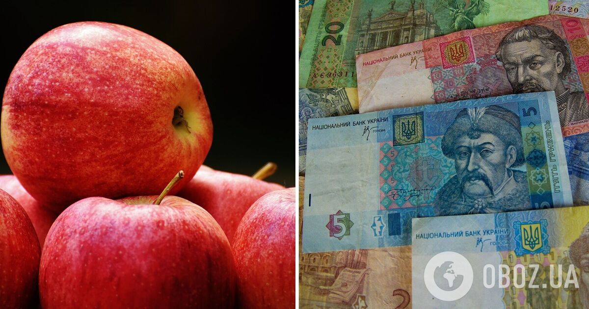 Ви зараз переглядаєте Ціни на продукти на ринку – в Україні подорожчали яблука – скільки коштують яблука