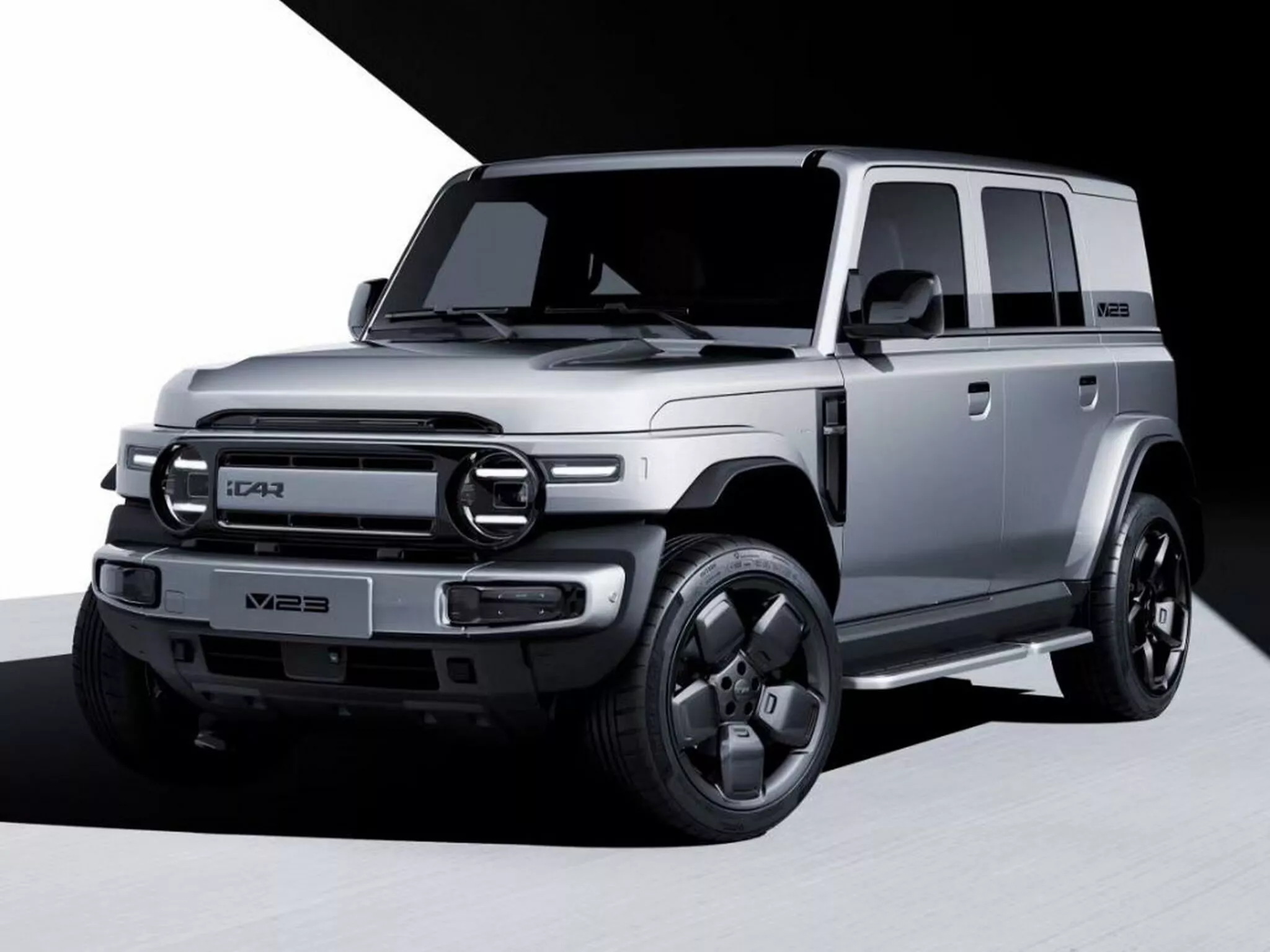 Ви зараз переглядаєте Китайський Defender: Chery представив електричний позашляховик під новим брендом iCar