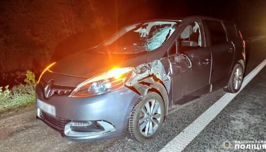На Дубенщині 22-річна водійка травмувала пішохода