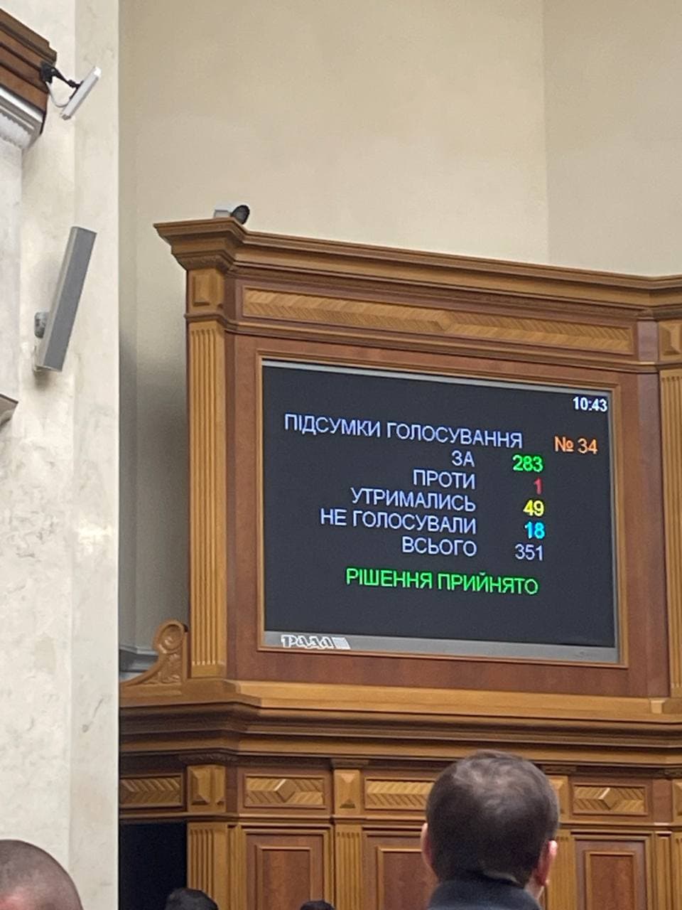 Ви зараз переглядаєте Верховна Рада схвалила в другому читанні законопроєкт про мобілізацію