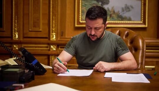 Зеленський підписав закон про мобілізацію