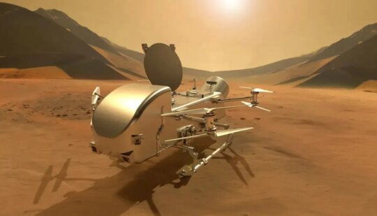 NASA підтвердило місію Dragonfly на супутник Сатурна Титан