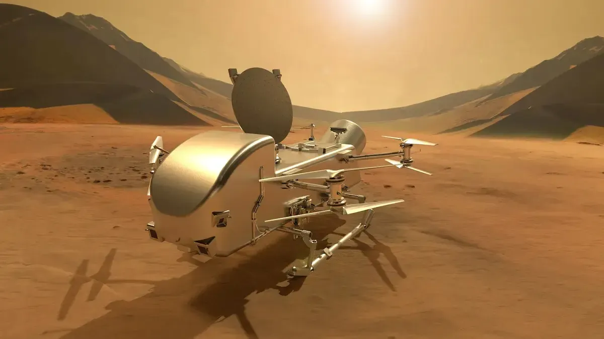 Ви зараз переглядаєте NASA підтвердило місію Dragonfly на супутник Сатурна Титан