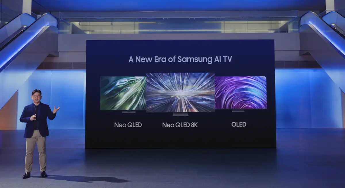 Ви зараз переглядаєте Samsung: Представлено нову лінійку AI-телевізорів 2024