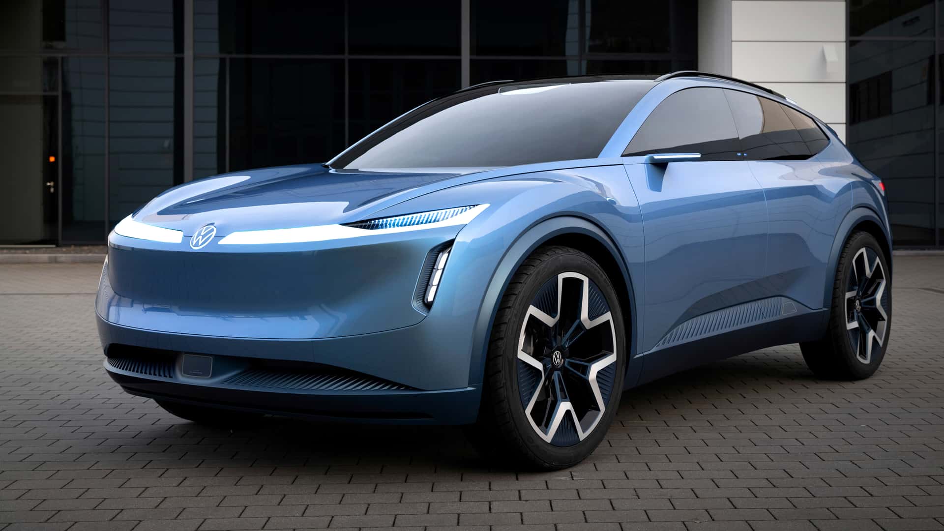 Ви зараз переглядаєте Volkswagen показав електричний кросовер ID.Code: концепт-кар, що слідкує за кожним