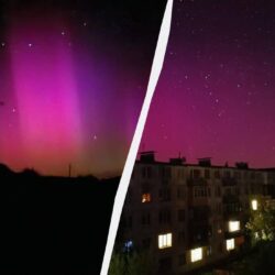Північне сяйво в Україні – фото і всі подробиці
