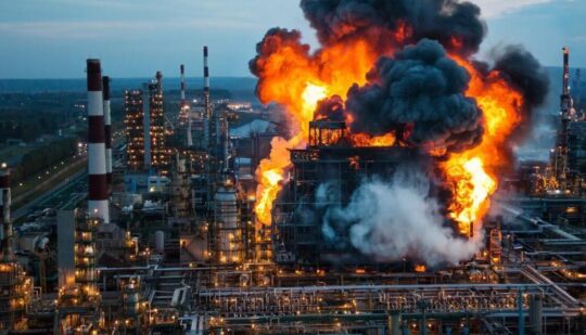 Україна атакувала НПЗ Росії – експорт бензину з Росії впав до 7-річного мінімуму