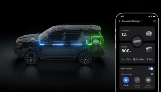EcoFlow випустила новий зарядний пристрій Alternator Charger