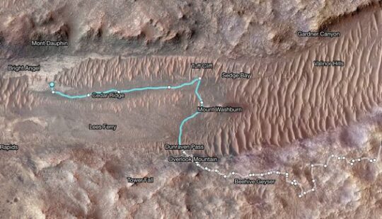 Ровер NASA Perseverance досліджує новий регіон на Марсі